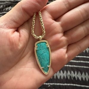 Kendra Scott Turquoise Pendant Necklace